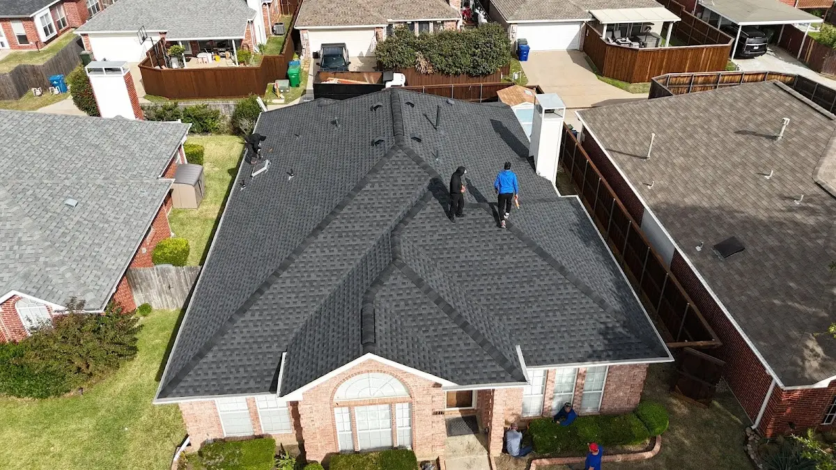 Commercial Roofing work in progress on a Ringwood property
